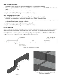 Wabo Compression Seal Upturn Detail Cover