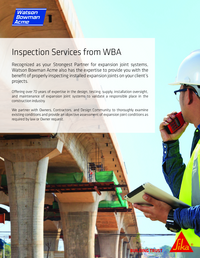 Sika WBA Inspection Services Cover