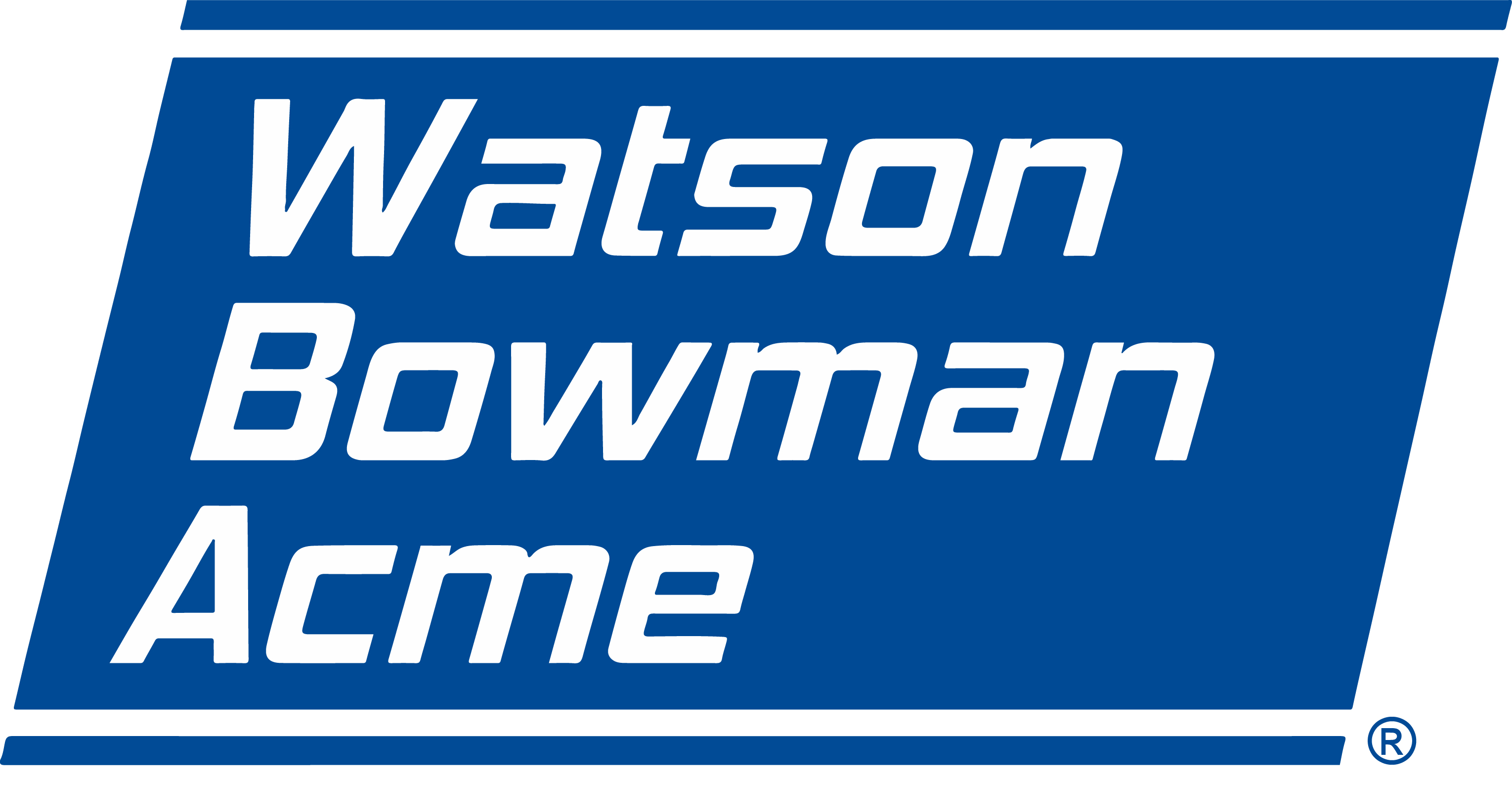  Watson Bowman Acme logo 'We create chemistry'
