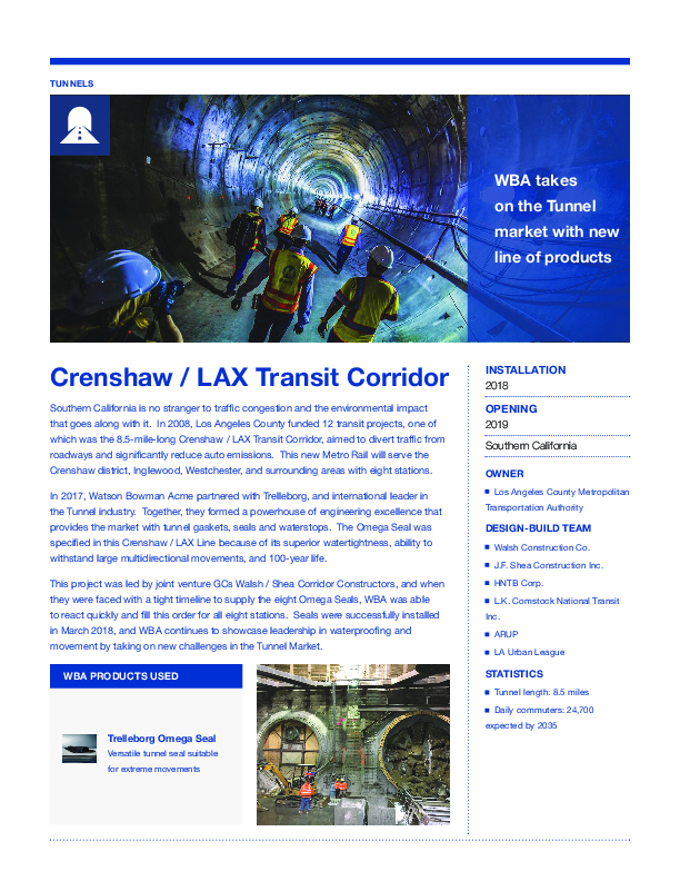 Crenshaw LAX Transit Corridor Cover