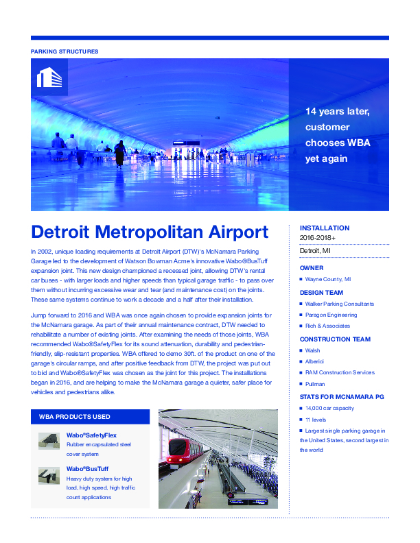 Detroit Airport Cover