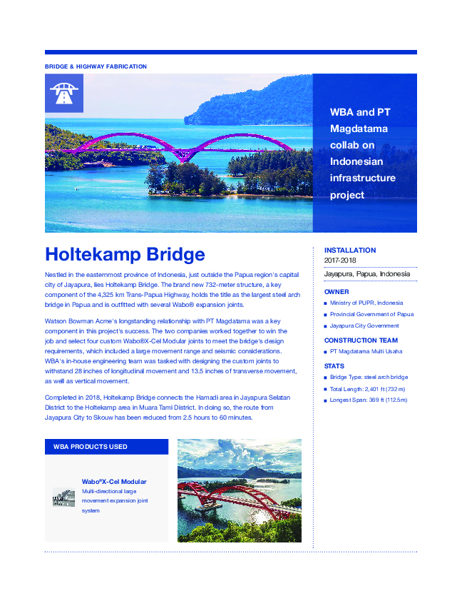 Holtekamp Bridge Cover