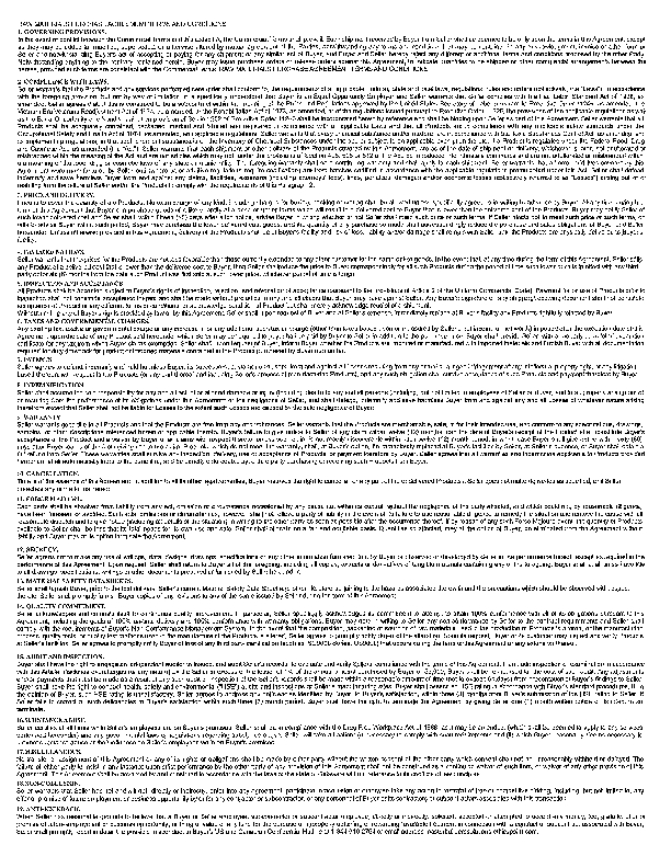 Terms and conditions Cover