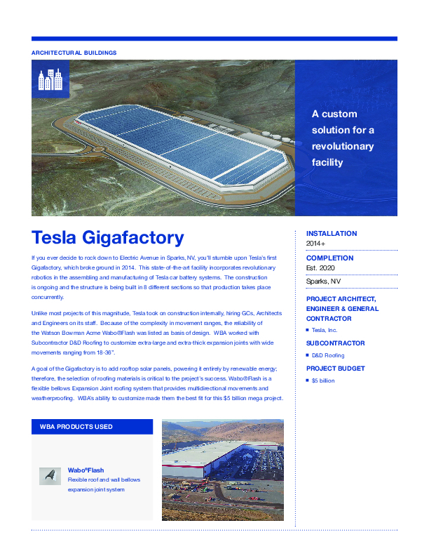 Tesla Gigafactory Cover