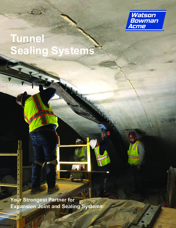 WBA Tunnel Seal Systems Brochure 06 06 2022 Cover