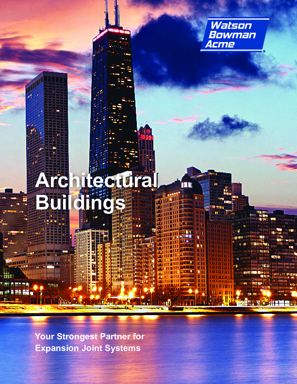 Wabo® Architectural Buildings brochure Cover