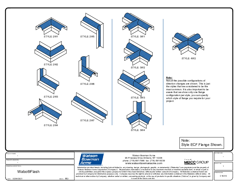 Wabo®Flash Common Transitions Cover