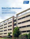 Wabo®Crete Membrane Gen. II (ME) Brochure Cover